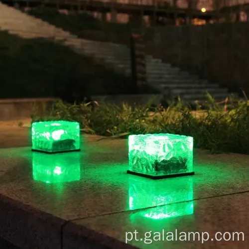 Luzes de jardim solares elegantes para uso ao ar livre